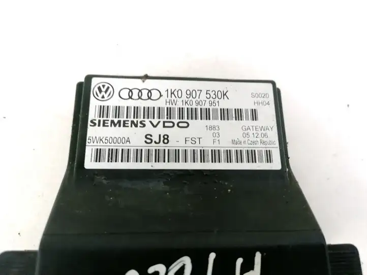 Skoda Octavia Mk2 (1Z) (2004 - 2013) 1K0907530K Прочие блоки управления — фото 3