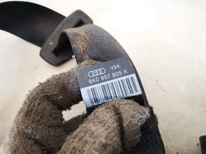 Audi A4 S4 B8 8K (2007 - 2011) 8k0857805k Задний ремень безопасности — фото 3