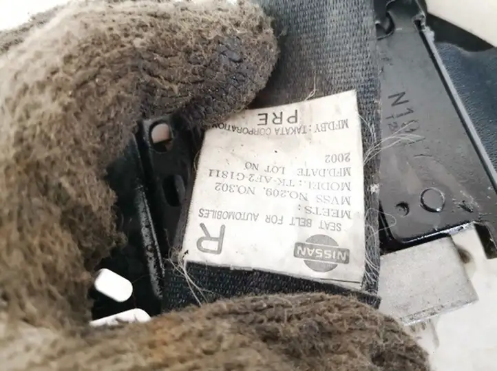 Infiniti FX (2002 - 2006) tkaf2g1811 Передний ремень безопасности — фото 3