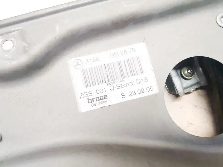 Mercedes-Benz B-class W245 (2005 - 2008) a1697202879 Стеклоподъемник передней двери (комплект) — фото 2