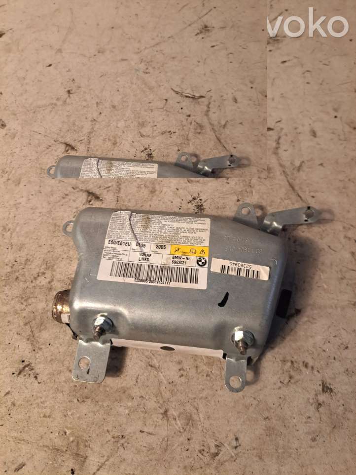 BMW 5 E60 E61 (2004 - 2010)  6963021 Подушка безопастности передней двери