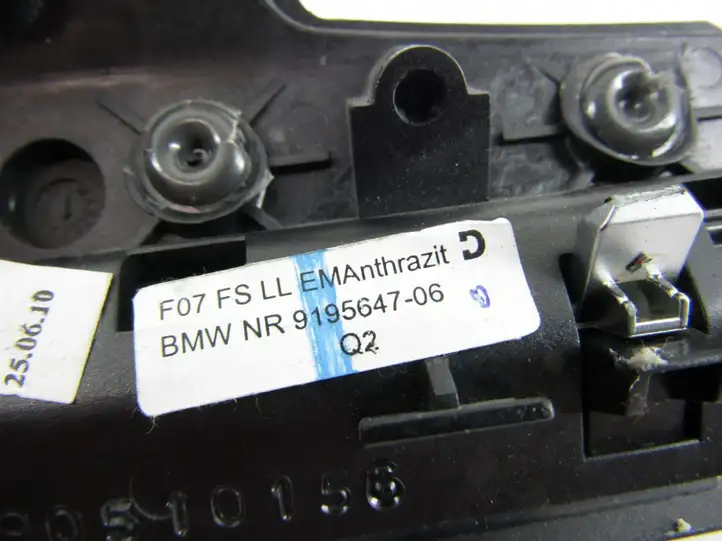 BMW 5 GT F07 (2010 - 2017) Отделка внутренней панели салона — фото 6