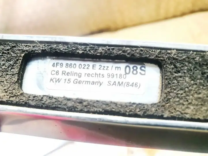 Audi A6 S6 C6 4F (2004 - 2008) 4f9860022e Рейлинги крыши — фото 3