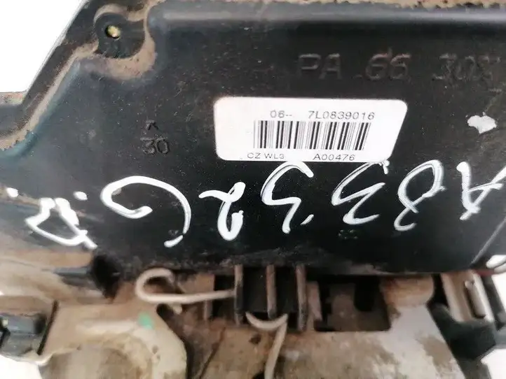 Skoda Octavia Mk2 (1Z) (2004 - 2013) 7L0839016 Замок задней двери — фото 3
