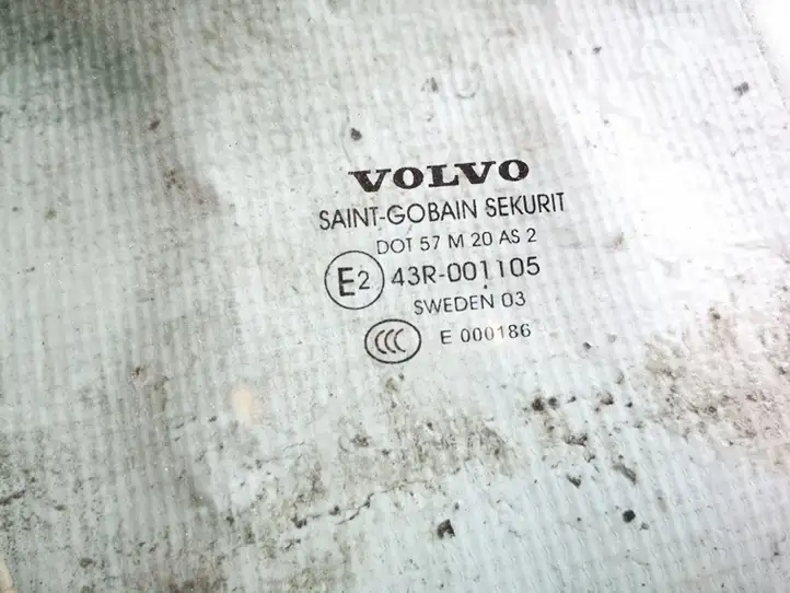 Volvo S60 (2004 - 2010) Стекло задней двери — фото 2