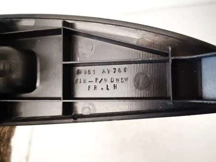 Nissan Primera (2001 - 2008) 80961av760 Блок кнопок стеклоподъемников — фото 3