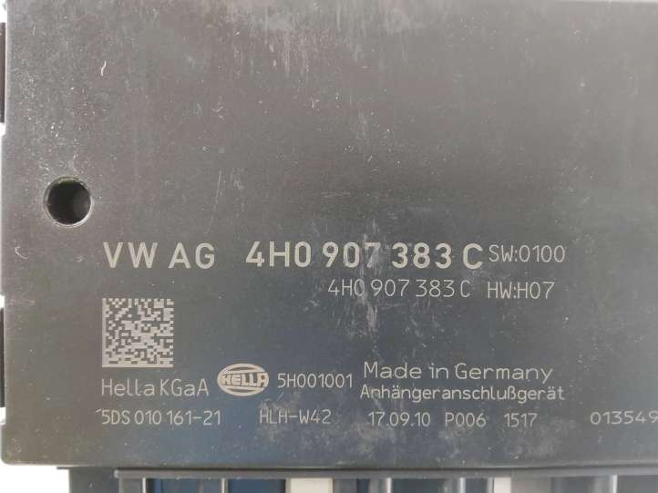 Audi A8 (2010 - 2014)  4H0907383C Блок управления крюка для прицепа