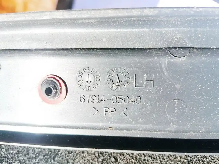 Toyota Avensis T250 (2003 - 2006) 6791405040 Внутренняя отделка переднего порога — фото 3
