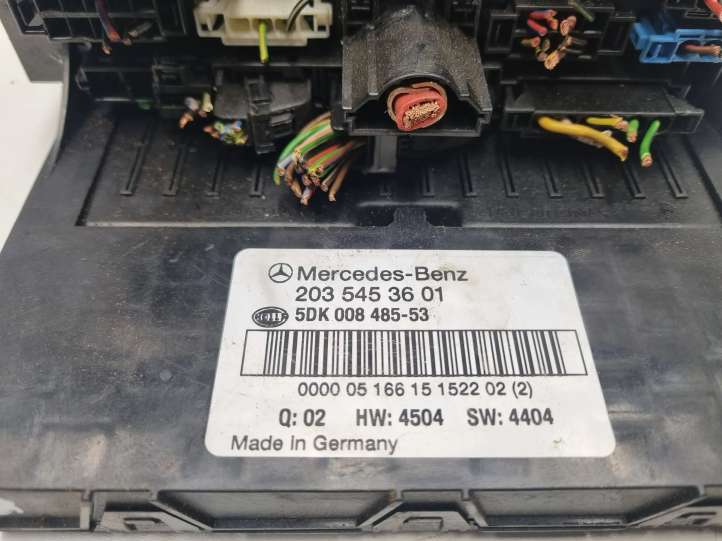 Mercedes-Benz C W203 (2000 - 2007)  A2035453601 Блок управления SAM