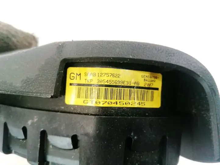 Saab 9-3 Ver2 (2003 - 2007) 12757622 Подушка безопасности руля — фото 3