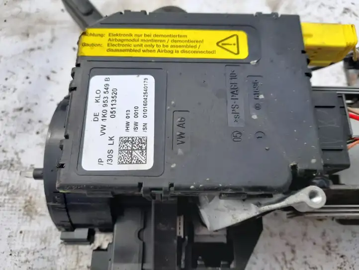 Volkswagen Touran I (2003 - 2010) 1k0953549b Регулировка рулевой колонки — фото 1