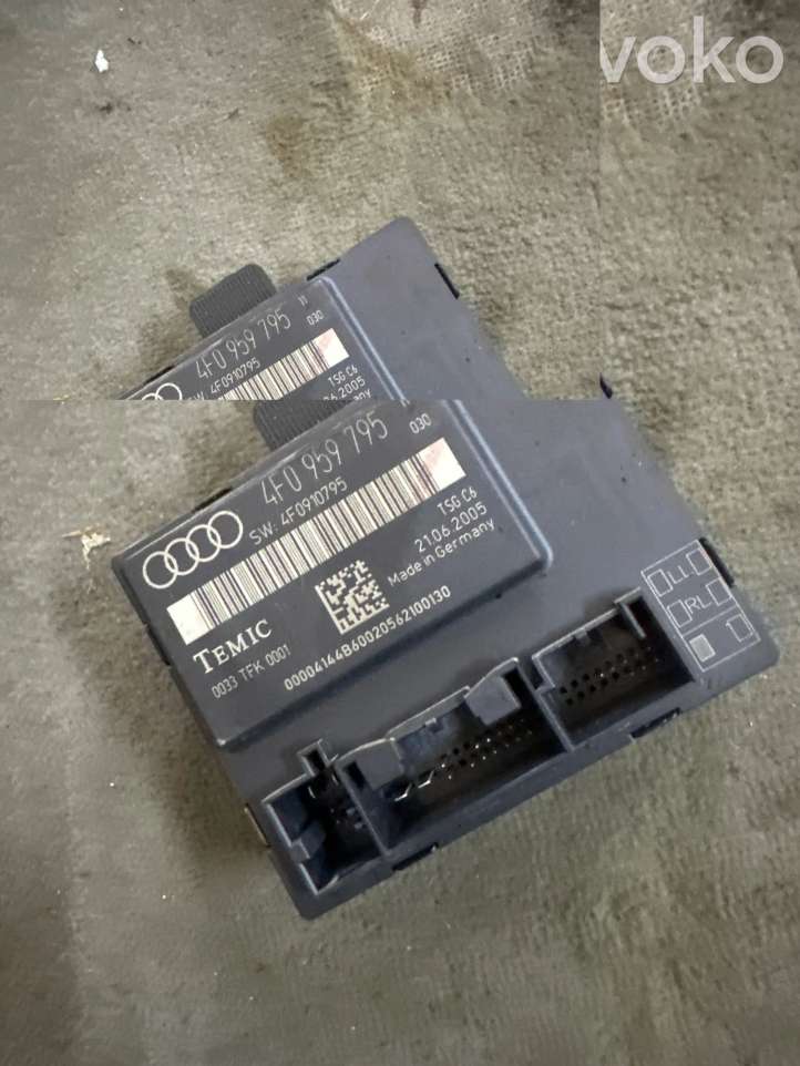 Audi A6 (2004 - 2008)  4F0959795 Модуль кузова