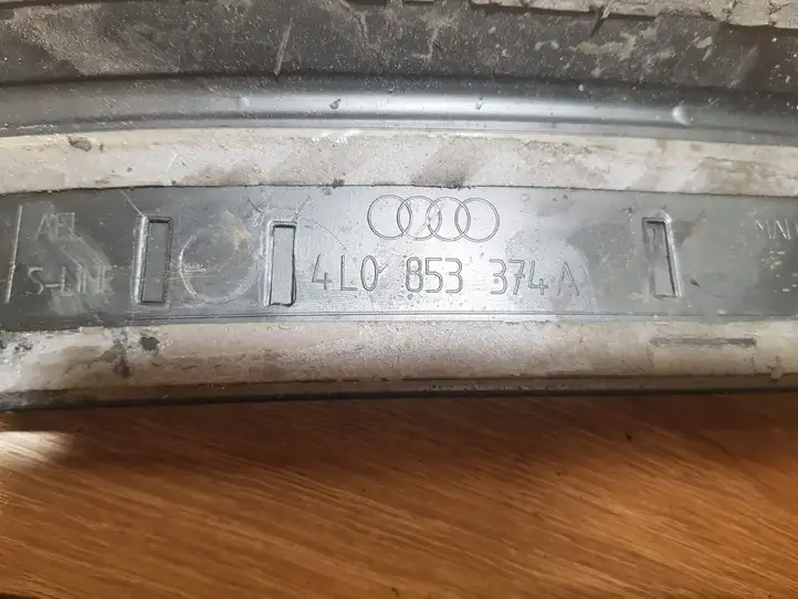 Audi Q7 4L (2005 - 2009) 4L0853373A Внутренняя отделка переднего порога — фото 6