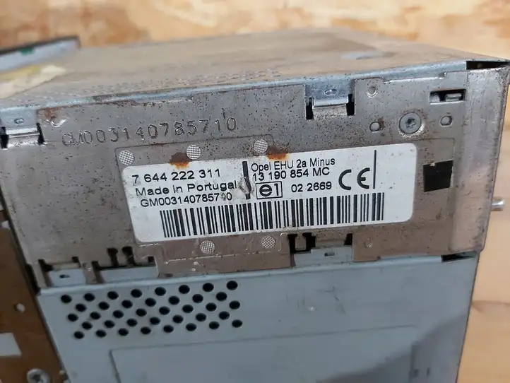 Opel Meriva A (2002 - 2006) 13190854GM Магнитола / мультимедийная система — фото 4