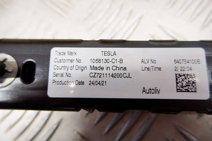 Tesla Model 3 (2017 - 2023)  1068130C1B Регулировочная планка ремня безопасности