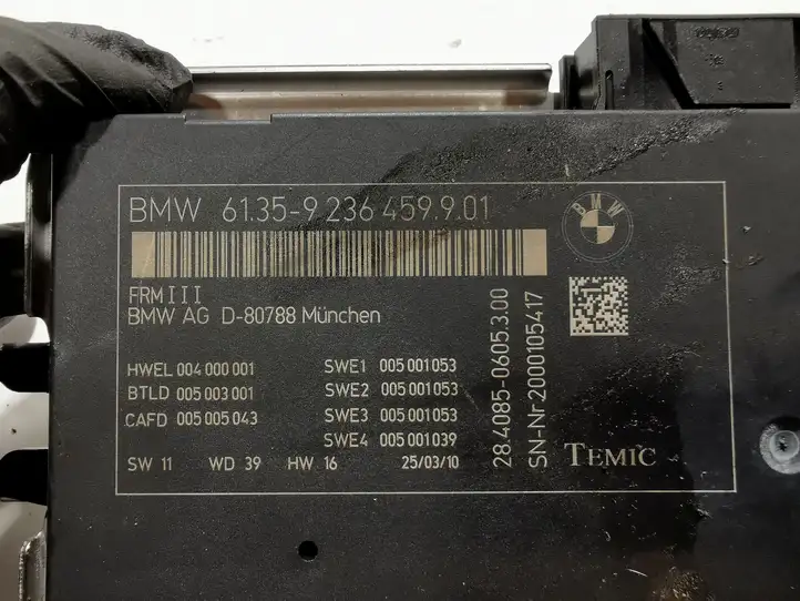 BMW 5 GT F07 (2010 - 2017) 9236459 Блок управления светом — фото 4