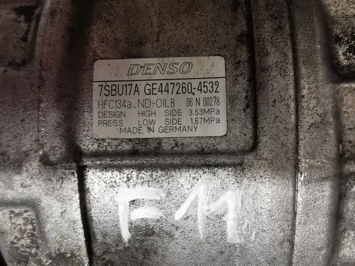 BMW 5 F10 F11 (2009 - 2016) GE447260 Компрессор (насос) кондиционера воздуха — фото 5