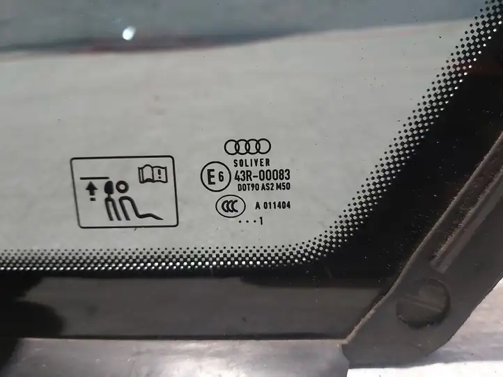 Audi A8 S8 D4 4H (2010 - 2014) 43R00083 Заднее боковое стекло — фото 2