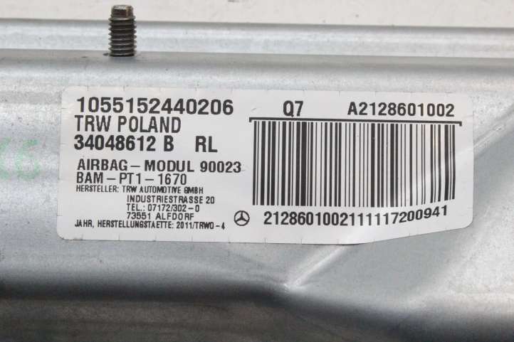 Mercedes-Benz E W212 (2009 - 2016)  A2128601002 Подушка безопастности колен