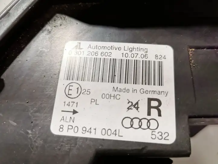 Audi A3/S3 8P (2004 - 2008) 8P0941004L Передняя фара — фото 3