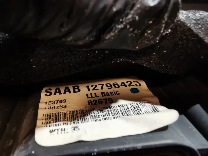 Saab 9-3 Ver2 (2003 - 2007) 12796423 Боковое зеркало с электроприводом — фото 4
