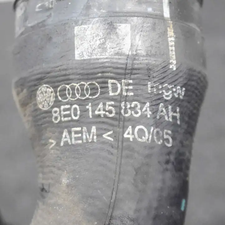 Audi A4 S4 B7 8E 8H (2004 - 2009) 8E0145834AH Трубки интеркулера / Шланги интеркулера — фото 6