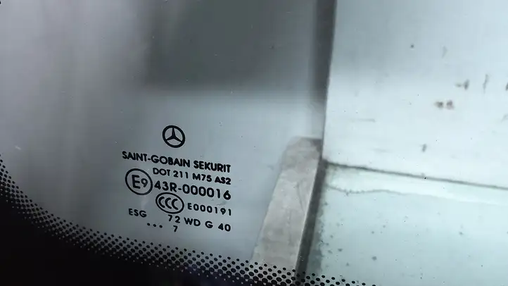 Mercedes-Benz Vito Viano W639 (2003 - 2010) Заднее боковое стекло — фото 2