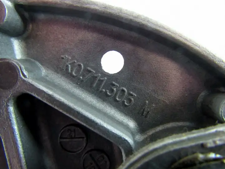Volkswagen Golf VI (2009 - 2013) Механизм ручного тормоза (в салоне) — фото 1