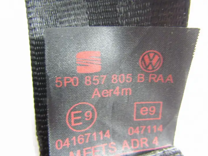 Seat Altea (2004 - 2009) Задний ремень безопасности — фото 4