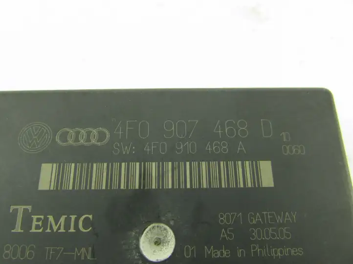Audi A6 S6 C6 4F (2004 - 2008) Прочие блоки управления — фото 4
