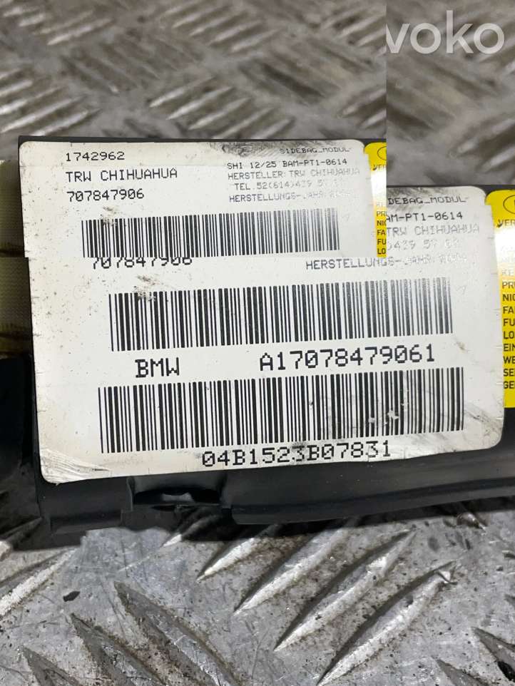 BMW X5 E53 (1999 - 2006)  A17078479061 Боковая подушка безопастности (стойка)