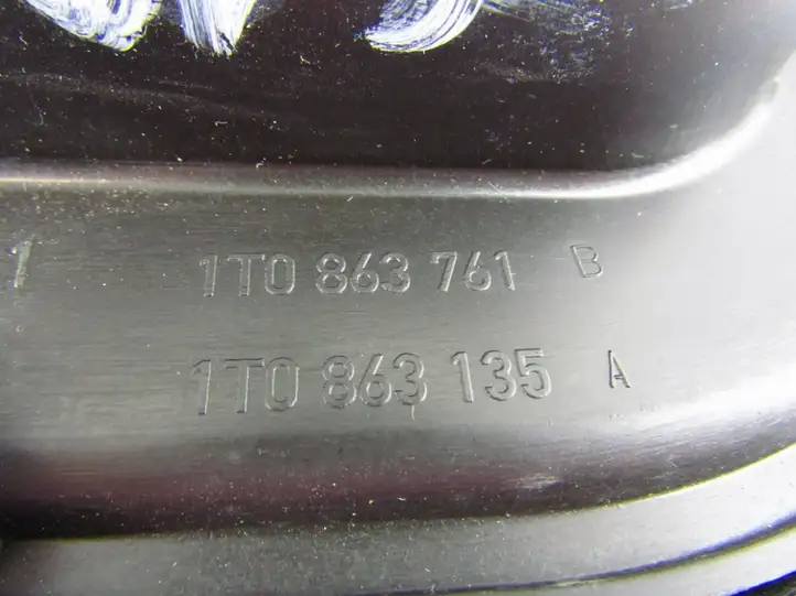 Volkswagen Touran I (2003 - 2010) Задний коврик салона — фото 2
