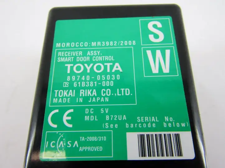Toyota Avensis T250 (2006 - 2009) Прочие блоки управления — фото 1