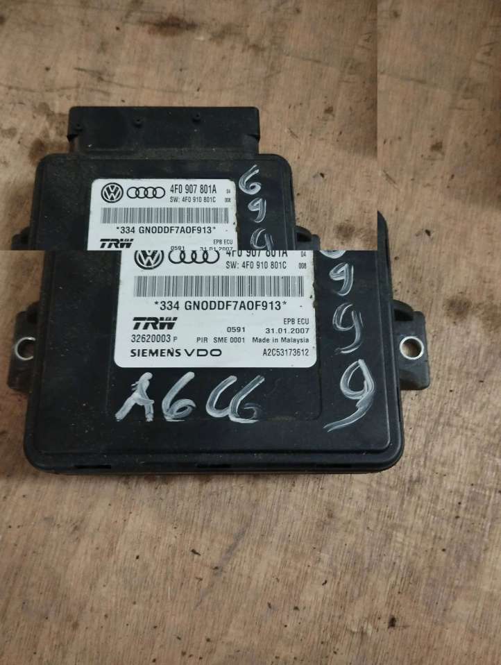 Audi A6 (2004 - 2008)  4F0907801A Блок управления тормозной системы