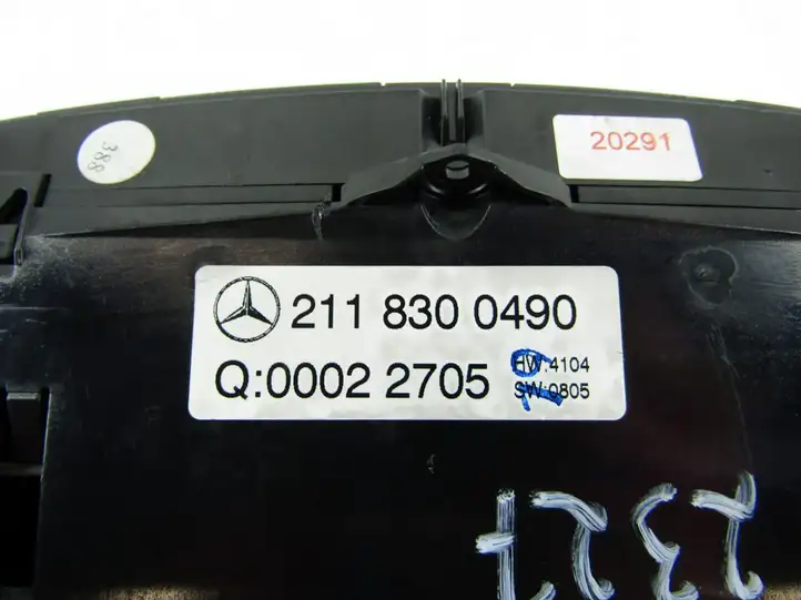 Mercedes-Benz E W211 (2002 - 2009) Блок управления климат-контролем — фото 1