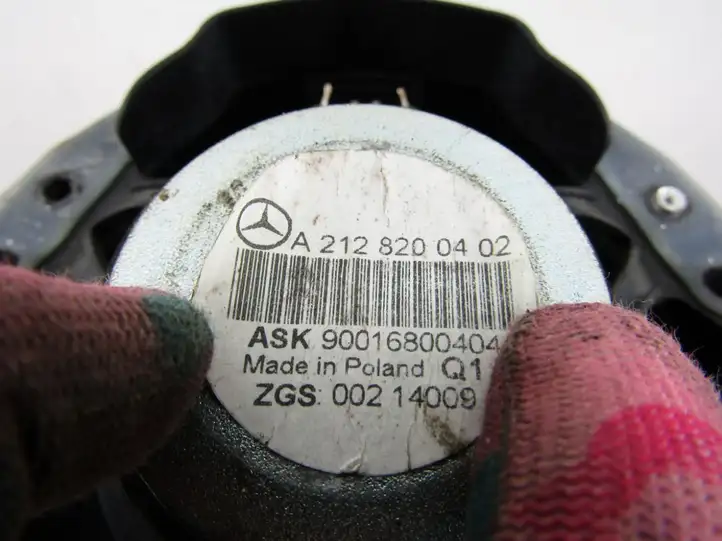 Mercedes-Benz E W212 (2009 - 2016) Динамики задних дверей — фото 2