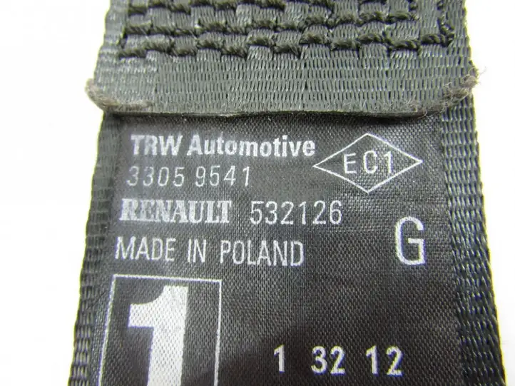 Renault Twingo II (2007 - 2014) Задний ремень безопасности — фото 3