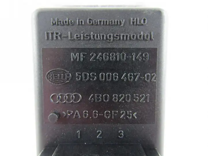 Audi A6 S6 C5 4B (2001 - 2004) Реле вентилятора печки салона — фото 2