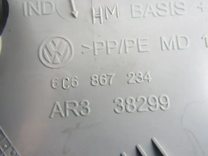 Volkswagen Polo VI (2015 - 2019) Наружная отделка заднего порога — фото 2