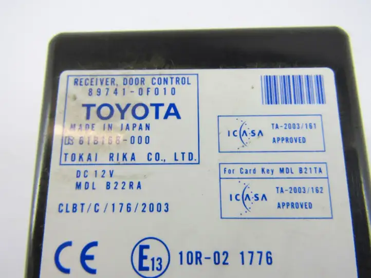 Toyota Corolla Verso AR10 (2004 - 2009) Прочие блоки управления — фото 4