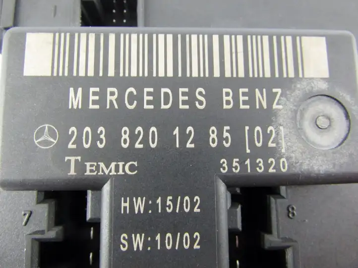 Mercedes-Benz C W203 (2000 - 2007) Прочие блоки управления — фото 4