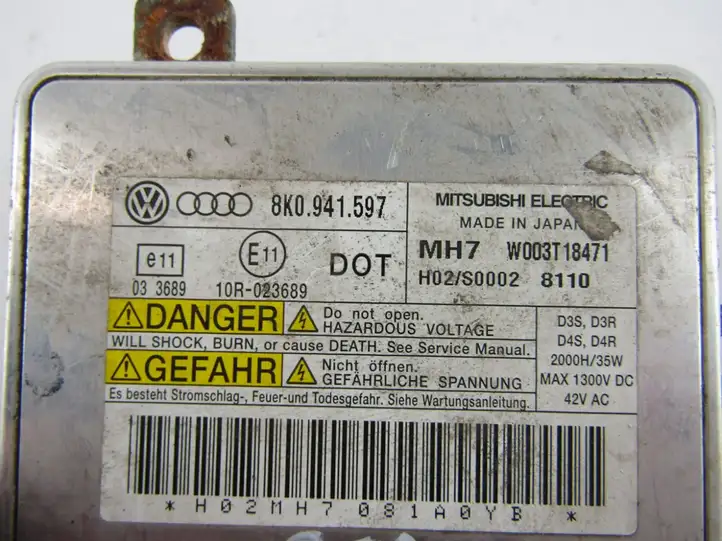 Audi A4 S4 B8 8K (2007 - 2011) Блок розжига ксенона — фото 2