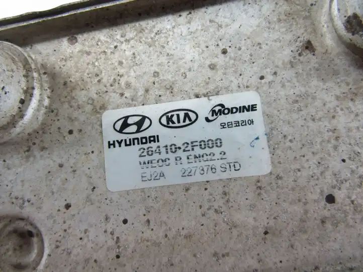 Hyundai Santa Fe (2005 - 2009) Кронштейн масляного фильтра — фото 2