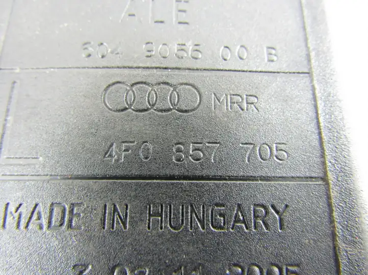 Audi A6 S6 C6 4F (2004 - 2008) Передний ремень безопасности — фото 5