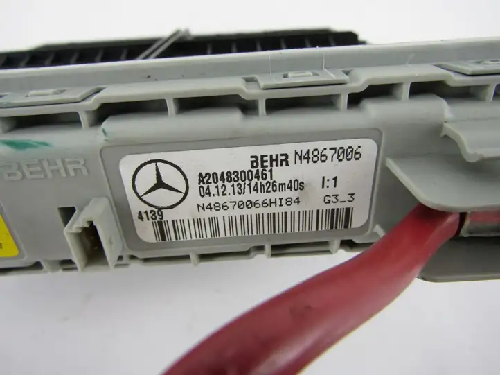 Mercedes-Benz C W204 (2007 - 2014) Электрический отопитель салона — фото 4