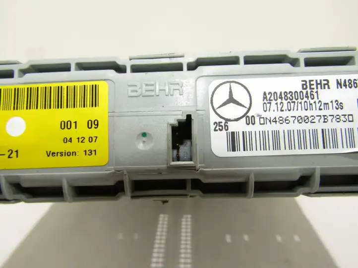 Mercedes-Benz C W204 (2007 - 2014) Электрический отопитель салона — фото 3