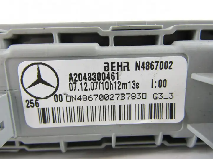 Mercedes-Benz C W204 (2007 - 2014) Электрический отопитель салона — фото 4