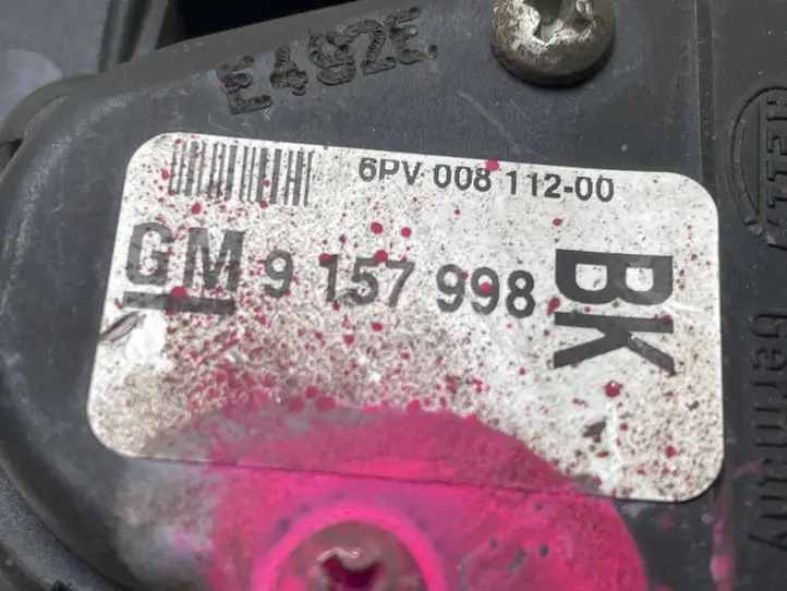 Opel Astra G (1998 - 2004) 9157998 Педаль акселератора — фото 4
