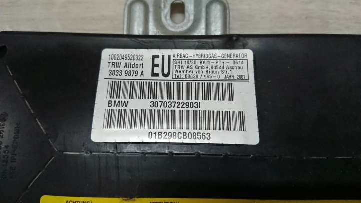 BMW 3 E46 (1998 - 2005)  30703722903L Подушка безопастности передней двери