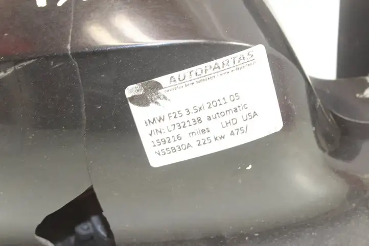 BMW X3 F25 (2010 - 2017) 7264122 Боковое зеркало с электроприводом — фото 3